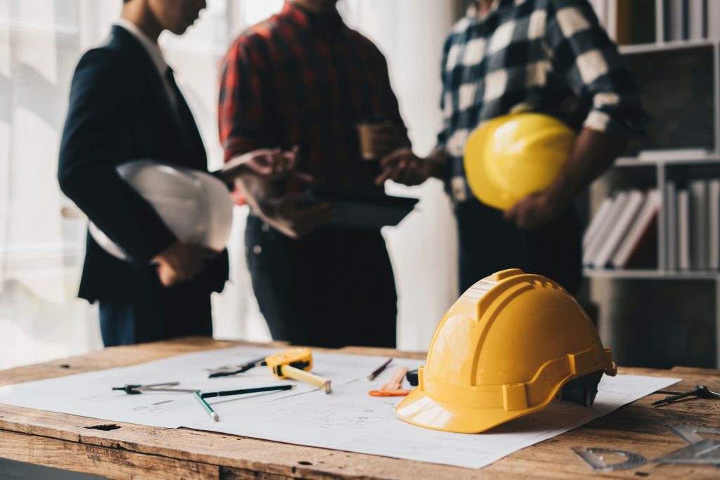 engineer-meeting-for-architectural-project