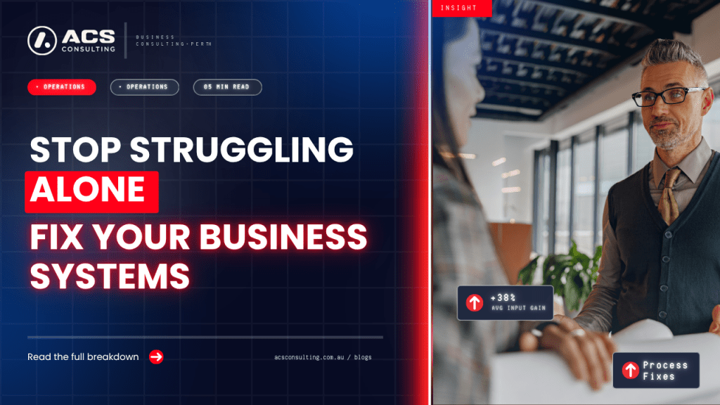 Small business consultant in australia helping business owners scale operations and increase profit