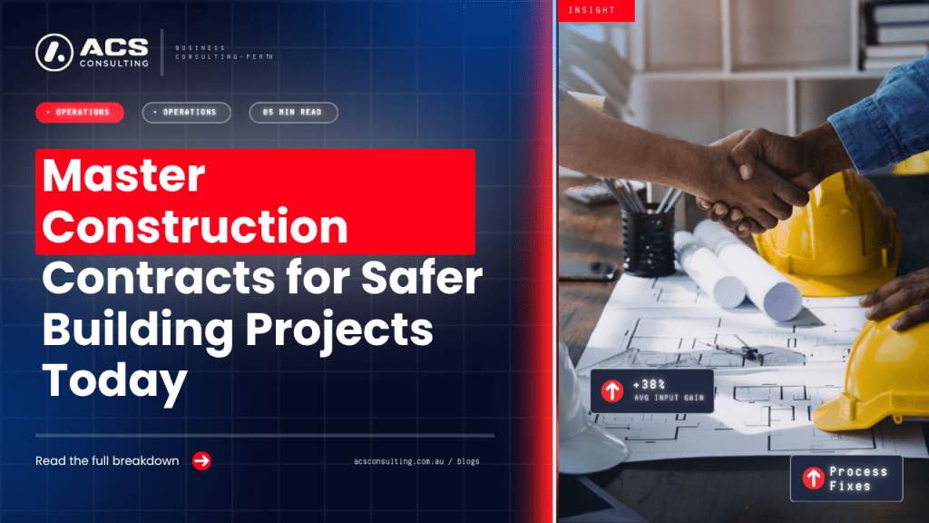 Construction Contracts guide explaining key terms, legal obligations, and essential considerations Australian builders need to know for successful projects in 2026.