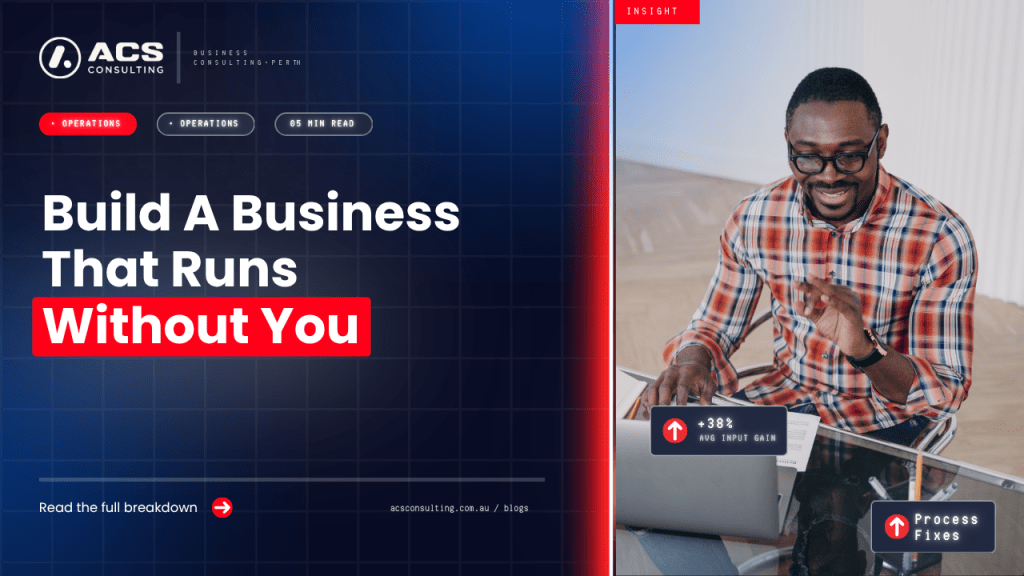 How to systemise a business — owner documenting a trades workflow with the team