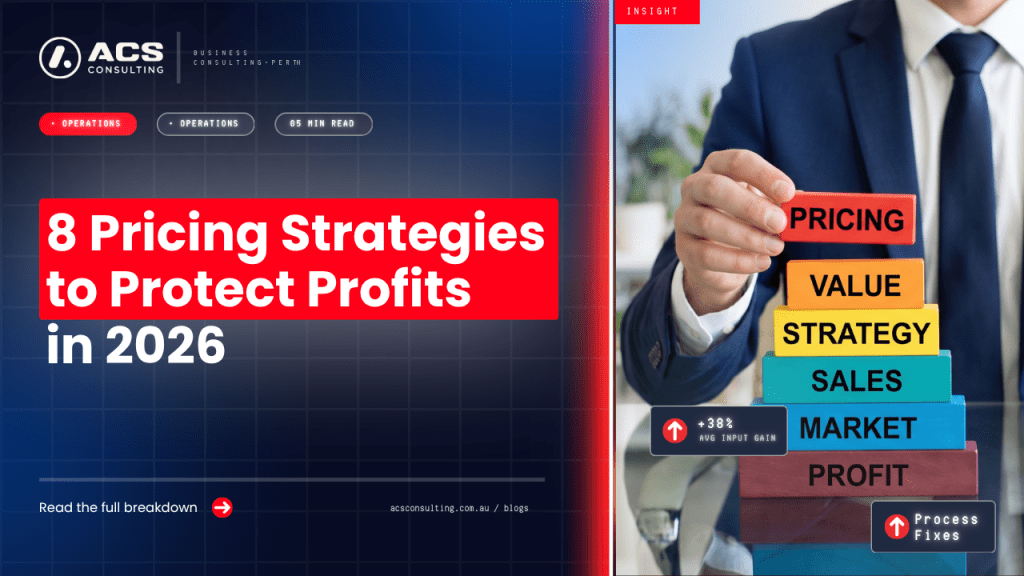Pricing Strategy for Small Business guide featuring eight proven methods to improve pricing decisions, protect profit margins, and support sustainable business growth in 2026.