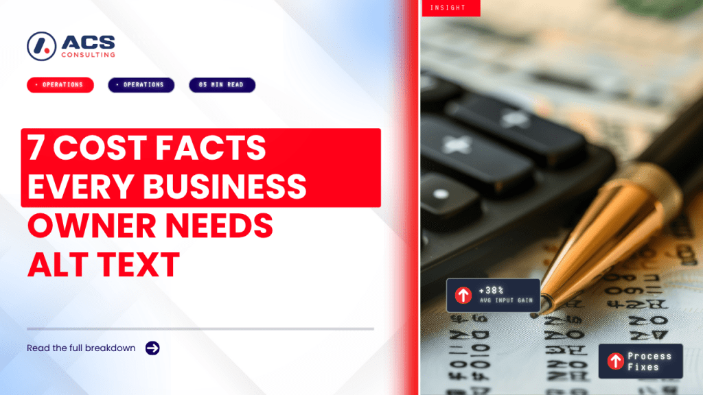 Fixed vs Variable Costs guide explaining seven key differences business owners should understand to manage expenses, improve budgeting, and protect profitability in 2026.