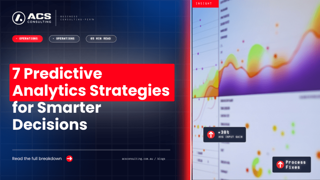 Predictive Analytics guide explaining seven smart ways businesses can use data forecasting to identify trends, reduce risks, and act early in 2026.