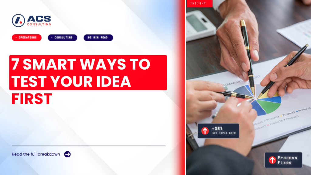 Feasibility Study guide explaining seven smart ways to test a business idea, assess market demand, analyse costs, identify risks, and make informed decisions in 2026.