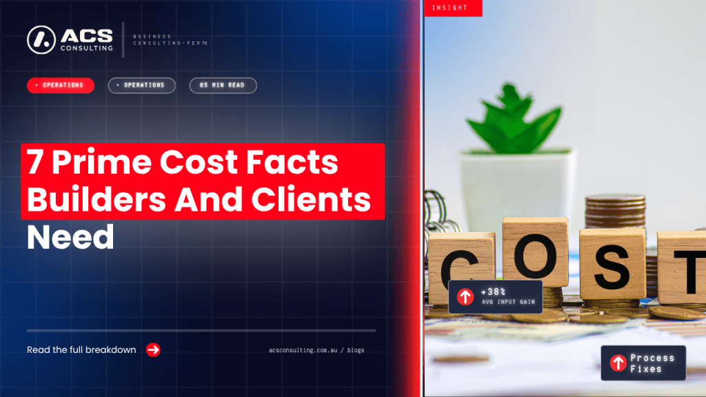 Prime Cost Items guide explaining seven important things builders and clients should understand about allowances, selections, pricing, and construction budgets in 2026.