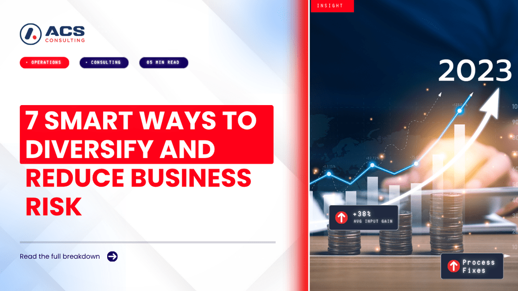 Business Diversification guide explaining seven smart ways businesses can reduce risk, expand revenue streams, and support sustainable growth in 2026.