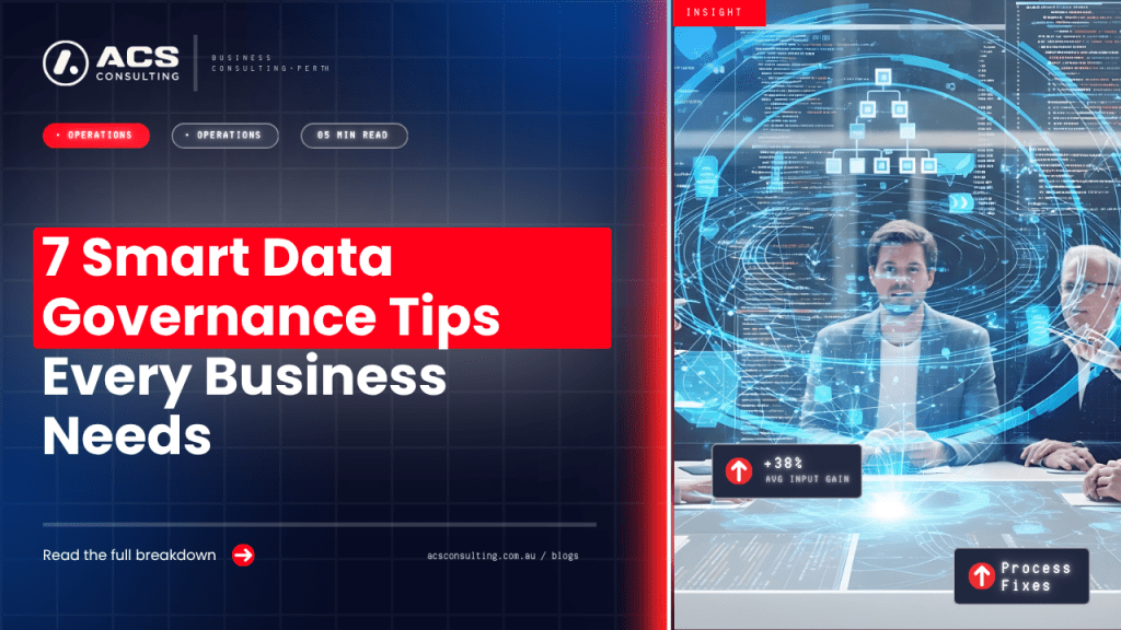 Data Governance guide explaining seven smart strategies for managing business data, improving security, compliance, and decision-making in 2026.