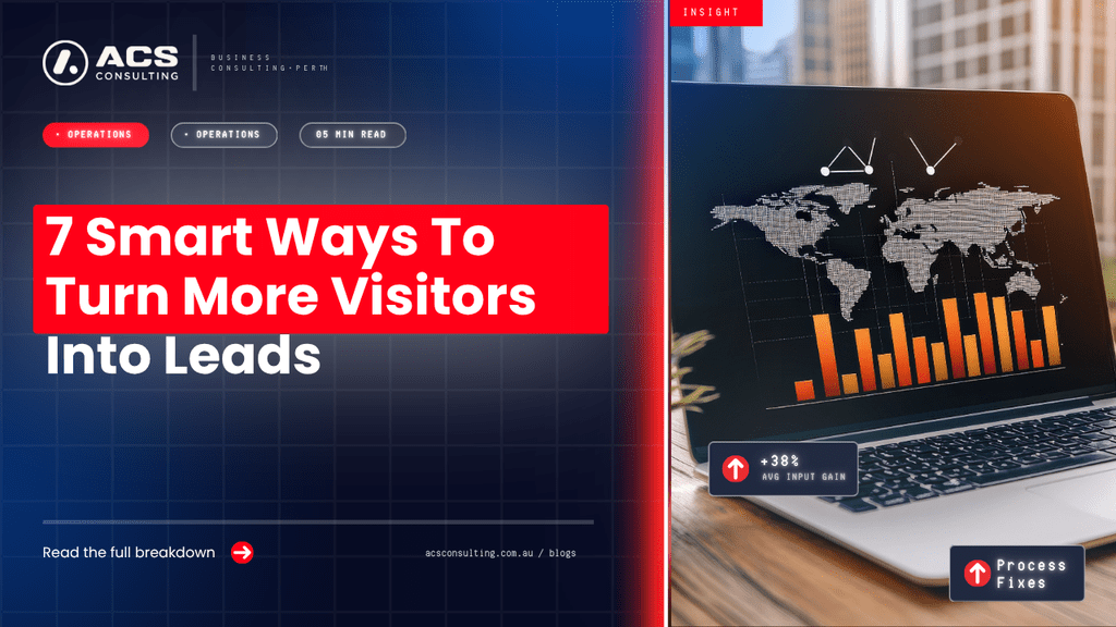 Conversion Rate Optimisation guide explaining seven smart ways businesses can improve website performance, build trust, reduce friction, and generate more leads in 2026.