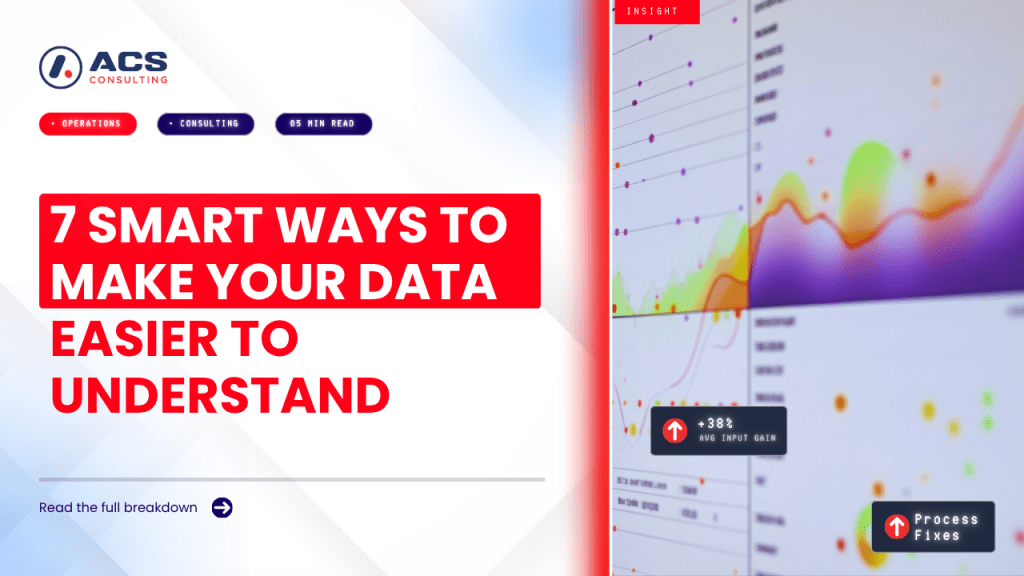 Data Visualisation guide explaining seven ways businesses can turn complex data into clear charts, dashboards and actionable insights in 2026.