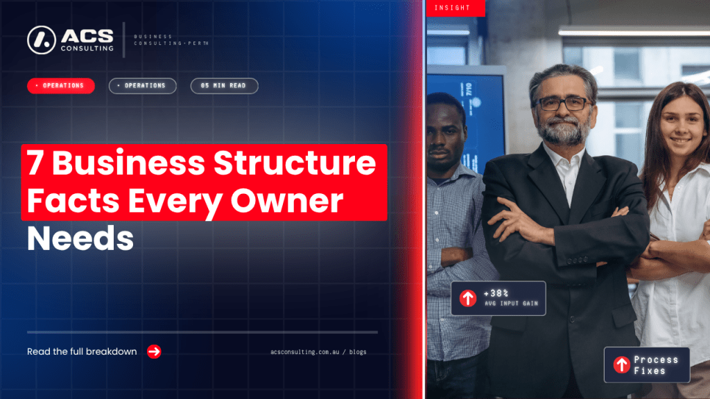 Business Structures guide explaining seven important things Australian business owners should know when choosing or reviewing their business structure in 2026.