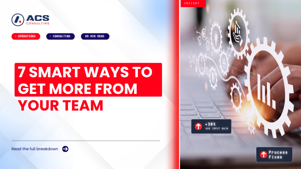 Performance Management strategies for getting the best from your team