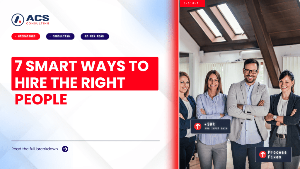 Hiring staff guide showing seven smart ways Australian businesses can recruit the right employees, assess skills, improve workforce planning and build a stronger team in 2026.